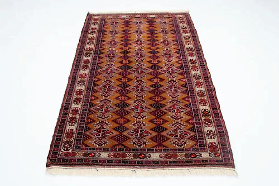 morgenland Teppich »Belutsch Teppich handgeknüpft blau«, rechteckig, handge günstig online kaufen