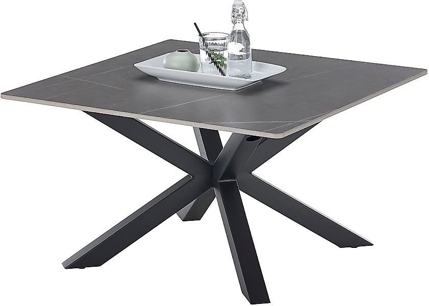 Stolkom Sp.z.o.o. Couchtisch Janin, Grau Keramik, günstig online kaufen