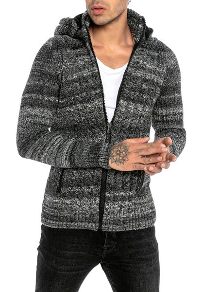 RedBridge Strickjacke mit Kapuze und Taschen günstig online kaufen