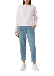 comma casual identity Sweatshirt unifarben, casual, günstig online kaufen