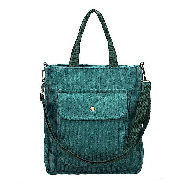 Coonoor Schultertasche Cord Umhängetasche Einkaufstasche Casual günstig online kaufen