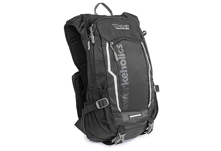 Weber GmbH Rucksack #Werkeholics Outdoor & Offroad schwarz 18 Liter (excl. günstig online kaufen