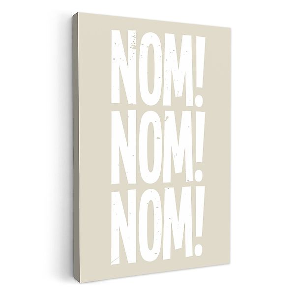 OneMillionCanvasses® Leinwandbild Beige - Vintage - günstig online kaufen