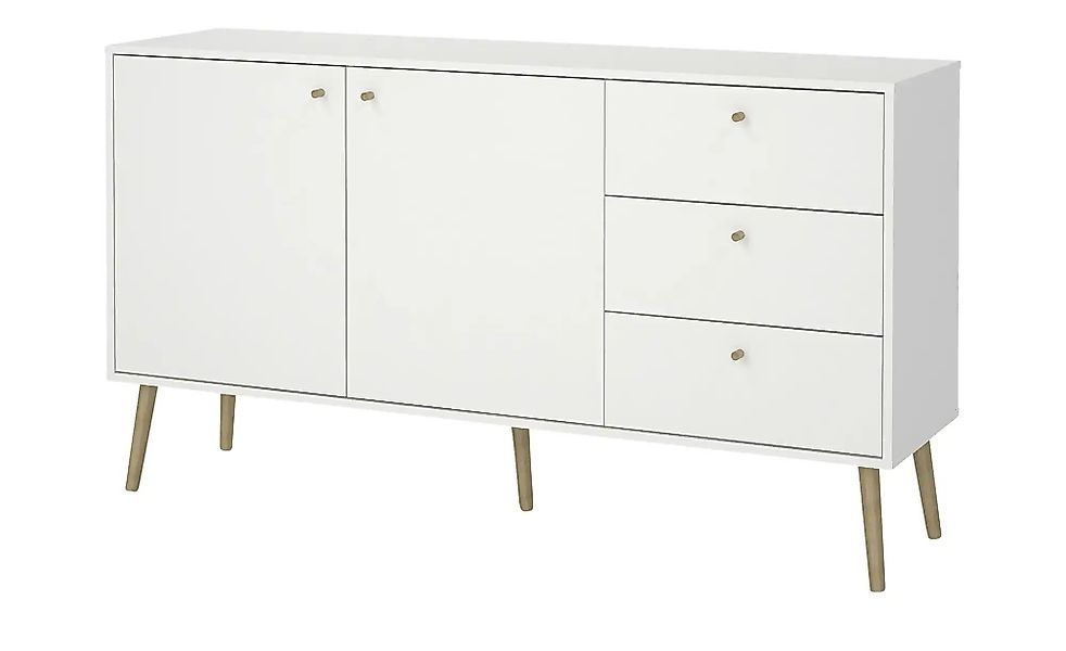 Sideboard  Bonito ¦ weiß ¦ Maße (cm): B: 147,2 H: 81,7 T: 39.1 Kommoden & S günstig online kaufen