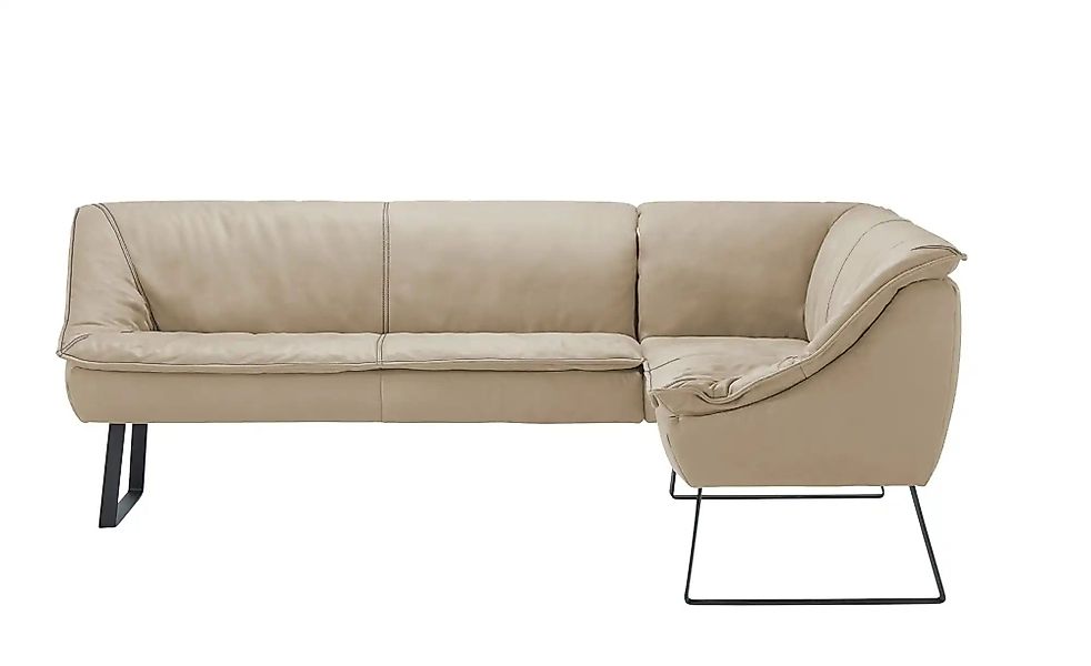 KOINOR Eckbank  Leder Alino ¦ beige ¦ Maße (cm): H: 89 Bänke > Eckbänke - H günstig online kaufen