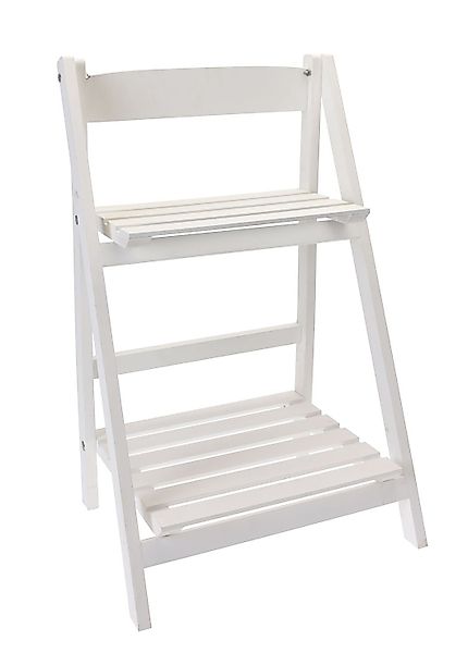 Spetebo Pflanzentreppe Outdoor Etagere - weiß günstig online kaufen