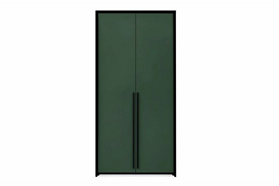 Deine Möbel 24 Kleiderschrank GENEVE 105 cm breit Drehtürenschrank (Set, 2- günstig online kaufen
