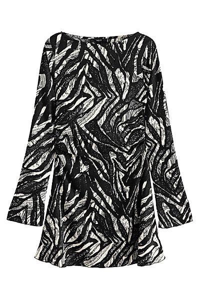 Next Minikleid Gerafftes Minikleid mit langen günstig online kaufen
