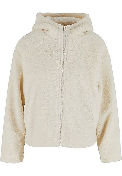 URBAN CLASSICS Allwetterjacke Urban Classics Ladies Short Hooded Sherpa Jac günstig online kaufen