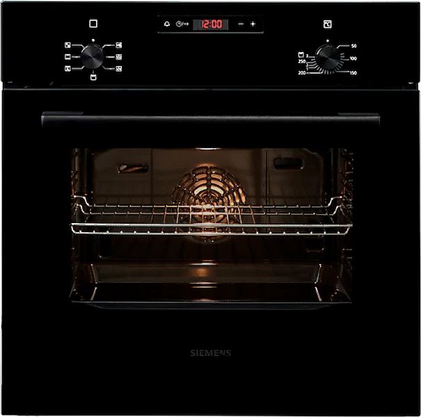 SIEMENS Backofen iQ100 »HB013FBB1«, 3D-Heißluft für gleichmäßige Hitzeverte günstig online kaufen