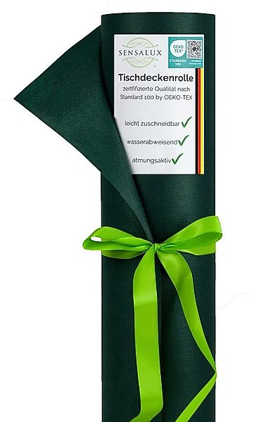 Sensalux Tischdecke Sensalux Tischdeckenrolle, 1,18m x 10m Grün günstig online kaufen