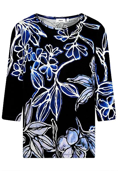 elanza T-Shirt Shirt mit Blumen-Print in günstig online kaufen