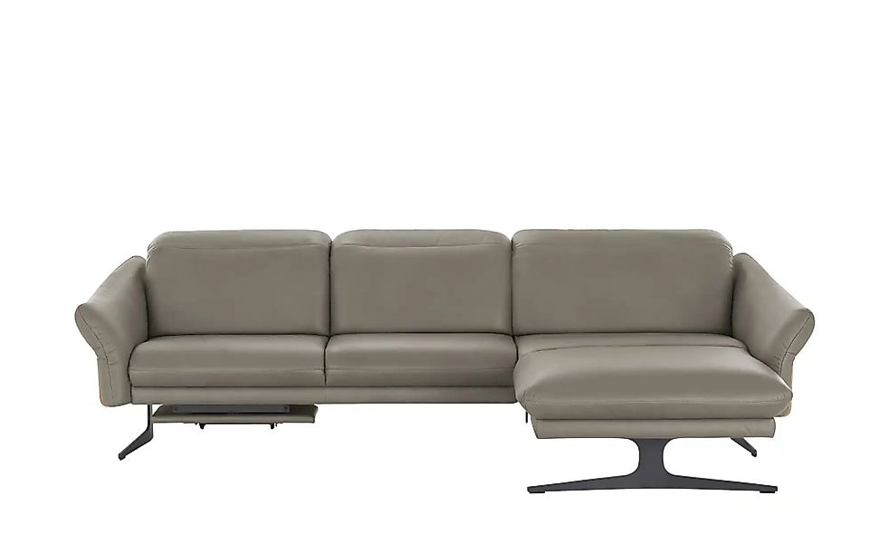 himolla Ecksofa Leder 1059 ¦ grau ¦ Maße (cm): B: 284 H: 83 T: 179.0 Polste günstig online kaufen