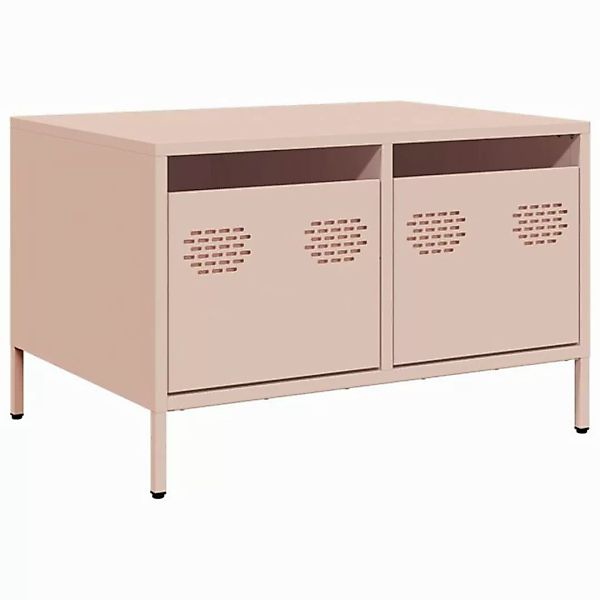 vidaXL Schrankmodule TV-Schrank Rosa 68x50x43,5 cm Kaltgewalzter Stahl günstig online kaufen