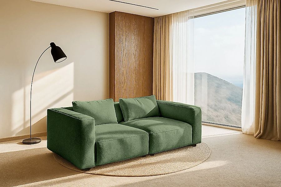 Home affaire 3-Sitzer "Tvinnet" Breite 228 cm, extra tiefe Sitzfläche, kubi günstig online kaufen