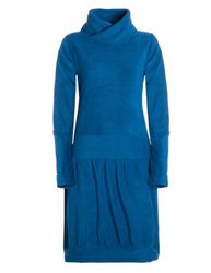 Vishes Ballonkleid Warmes Fleece Winterkleid Ballonkleid günstig online kaufen