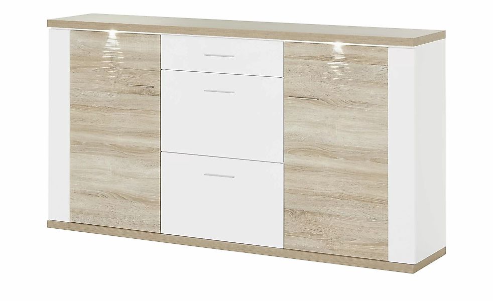 uno Sideboard   Titan ¦ holzfarben ¦ Maße (cm): B: 194 H: 108 T: 42.0 Kommo günstig online kaufen