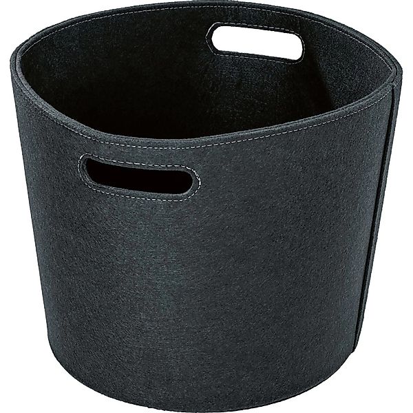 Filzholztrage Dunkelgrau rund günstig online kaufen