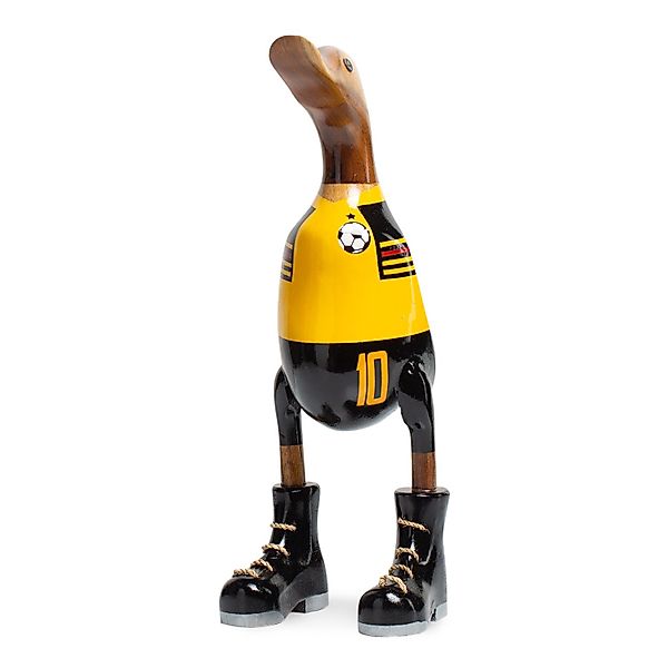 Rikmani Dekofigur Holzfigur Ente Stiefel - günstig online kaufen