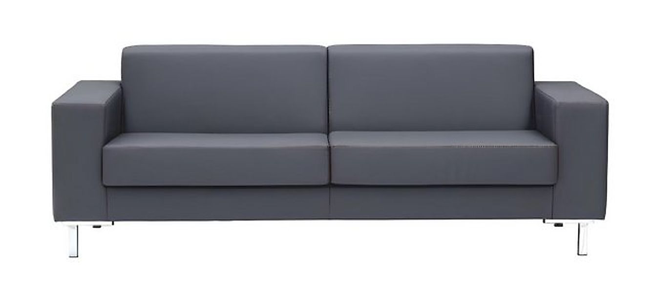 JVmoebel 2-Sitzer Sofa 2 Sitzer Büromöbel Leder Textil Couch Polster Design günstig online kaufen