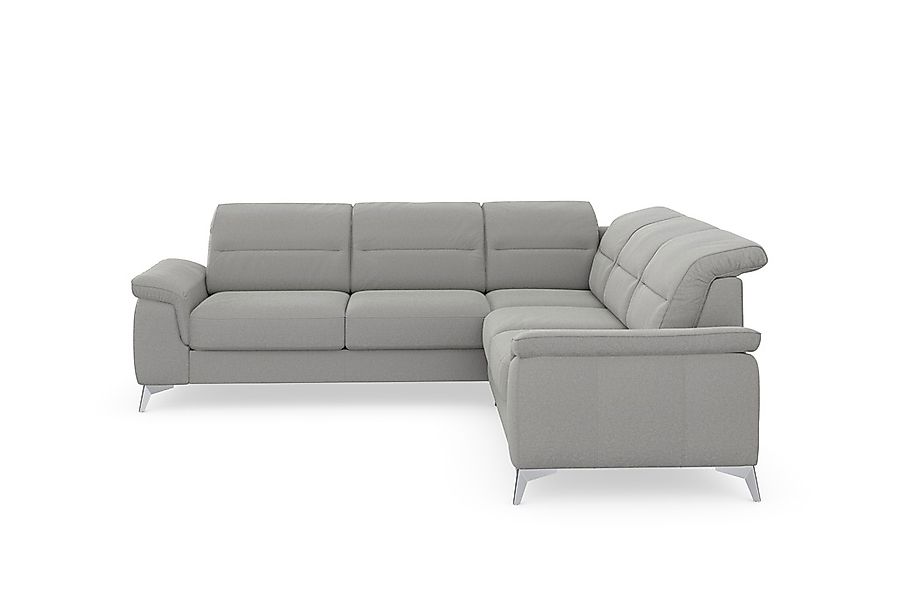 sit&more Ecksofa »Sinatra L-Form«, optional mit Kopfteilverstellung und Arm günstig online kaufen