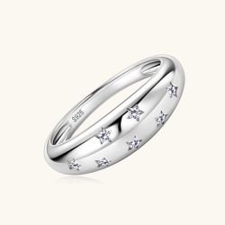 ROUGEMONT Diamantring Funkelnder Moissanit Ring 925 günstig online kaufen