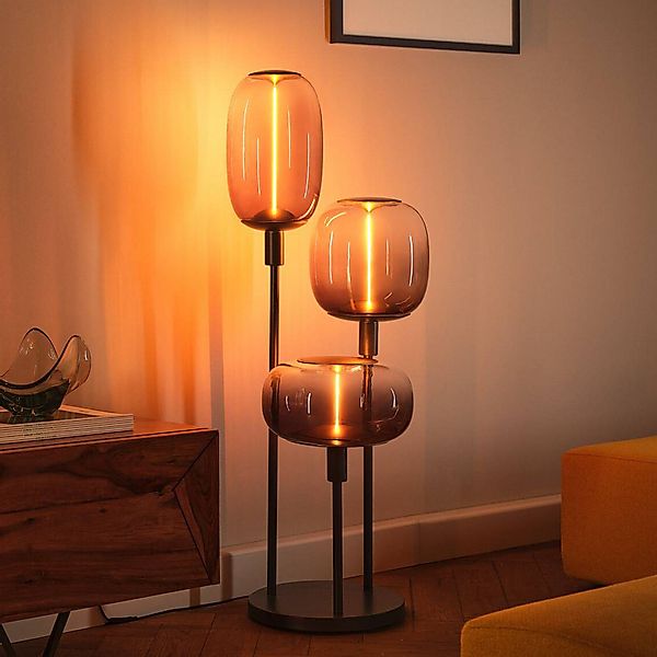 OSRAM Stehlampe DECOR STICK, dunkelgrau, Höhe 78 cm, 3 x E27 günstig online kaufen