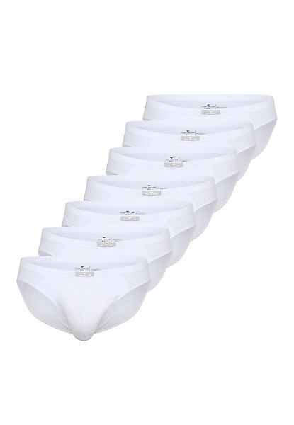 TOM TAILOR Minislip "Texas" Packung, 7er Pack, 7 bequem, basic, eng, weich, günstig online kaufen