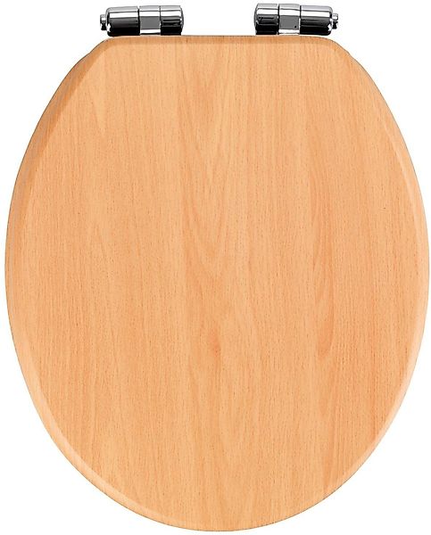 WENKO WC-Sitz Buche Natur günstig online kaufen