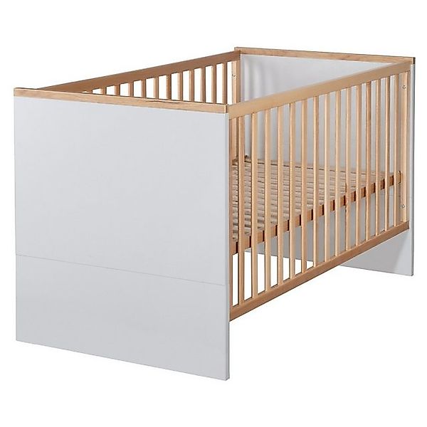 roba® Babybett Tobi, Gitterbett höhenverstellbar, umbaubar, mitwachsend - H günstig online kaufen