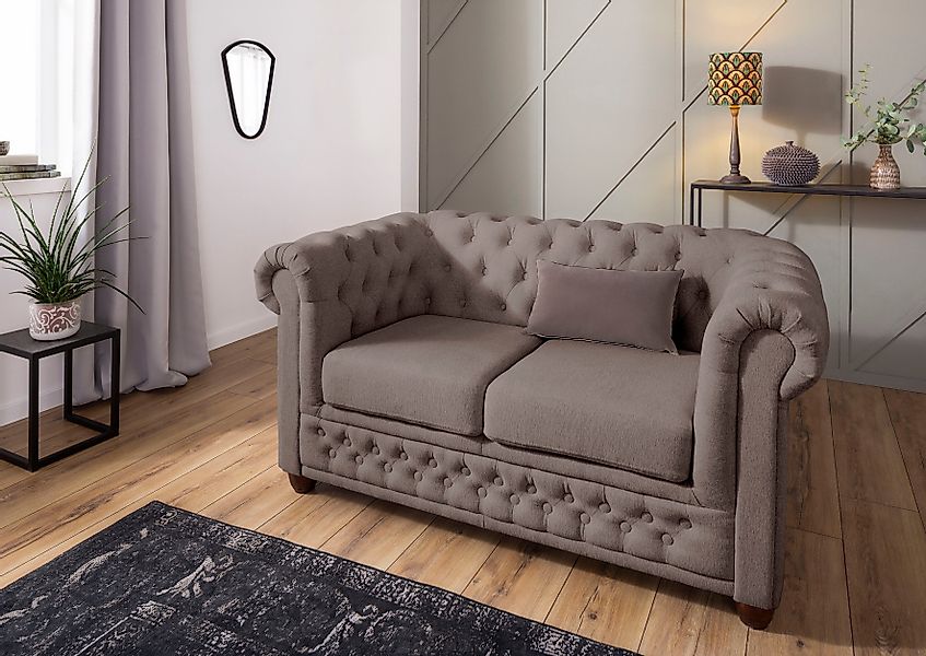 Home affaire Chesterfield-Sofa New Castle, mit günstig online kaufen