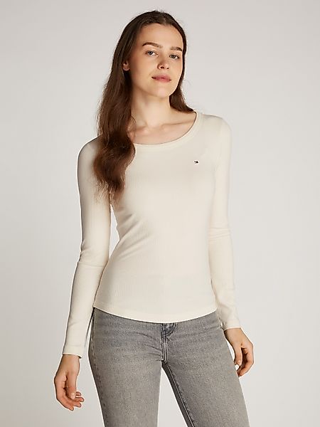 Tommy Hilfiger Langarmshirt SLIM 5X2 RIB günstig online kaufen