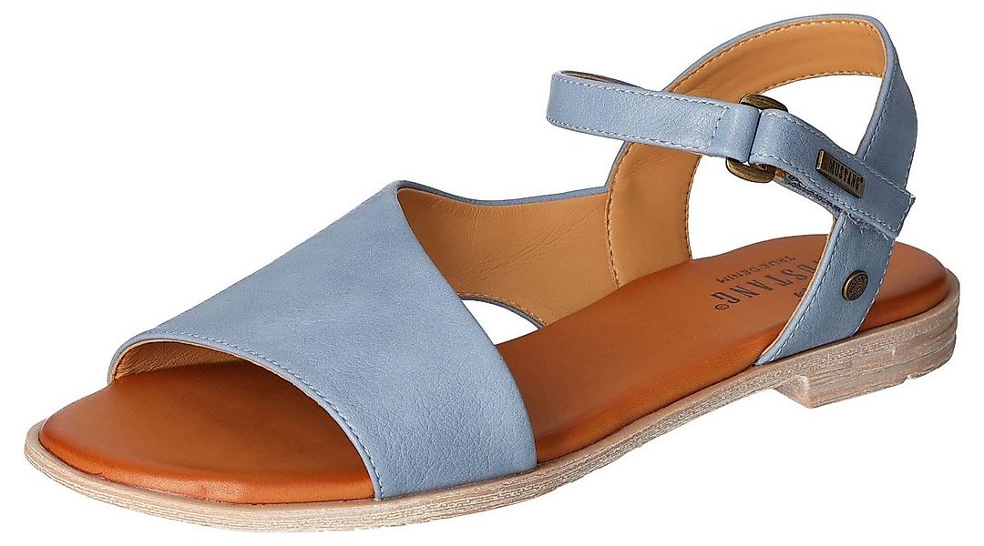 Mustang Shoes Sandale, Sommerschuh, Sandalette, Riemchensandale in asymmetr günstig online kaufen
