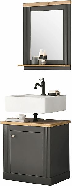 OTTO home Badmöbel-Set "WESTMINSTER, Bad im Landhausstil, 2-teiliges Badezi günstig online kaufen