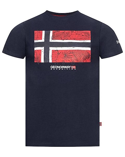 Geographical Norway Kurzarmshirt Geographical Norway T-Shirt Herren Shirt H günstig online kaufen