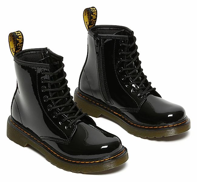 DR. MARTENS "Junior 1460 8-Loch Lacklederstiefel" Lackstiefel, Kinderstiefe günstig online kaufen