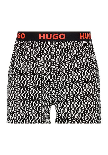 HUGO Shorts UNITE_SHORTS PRINTED mit elastischem günstig online kaufen