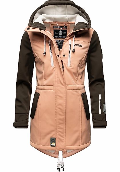 Marikoo Funktionsmantel "Zimtzicke" Softshell Parka mit Kapuze günstig online kaufen