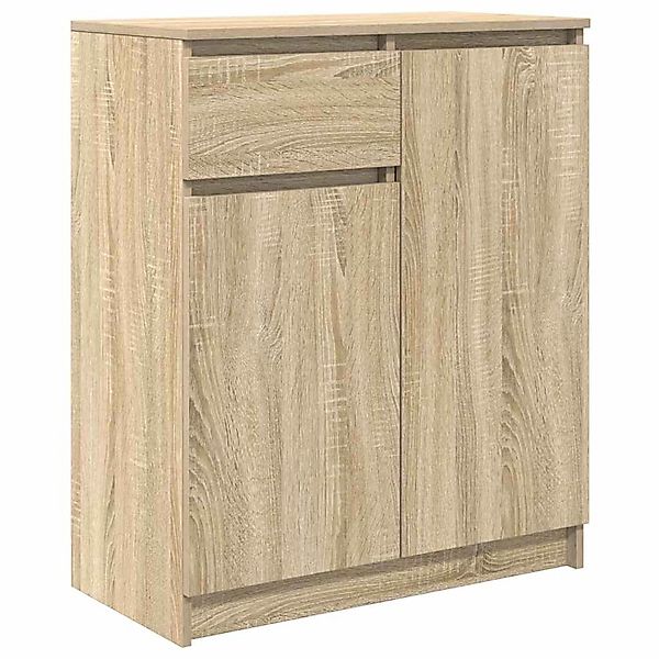vidaXL Sideboard mit Schublade Sonoma-Eiche 71x35x84 cm Holzwerkstoff 86159 günstig online kaufen