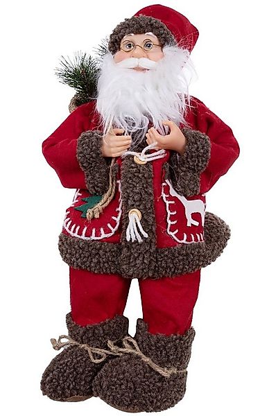 Wohnando Dekofigur Weihnachtsmann Dekofigur, rote Santa Claus-Figur, Weihna günstig online kaufen