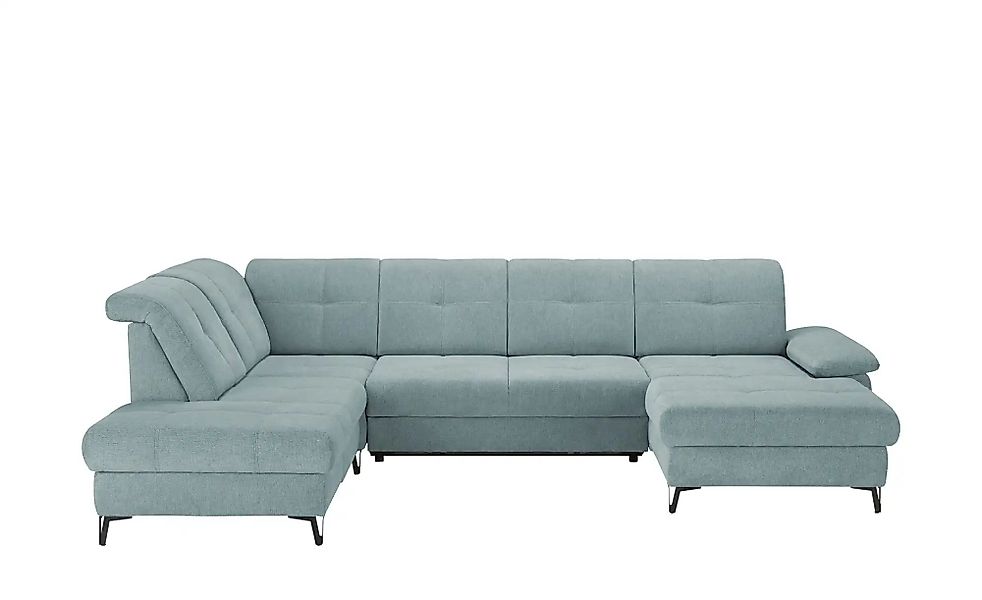 medium Wohnlandschaft  Planova II ¦ blau ¦ Maße (cm): B: 338 H: 96 T: 249.0 günstig online kaufen