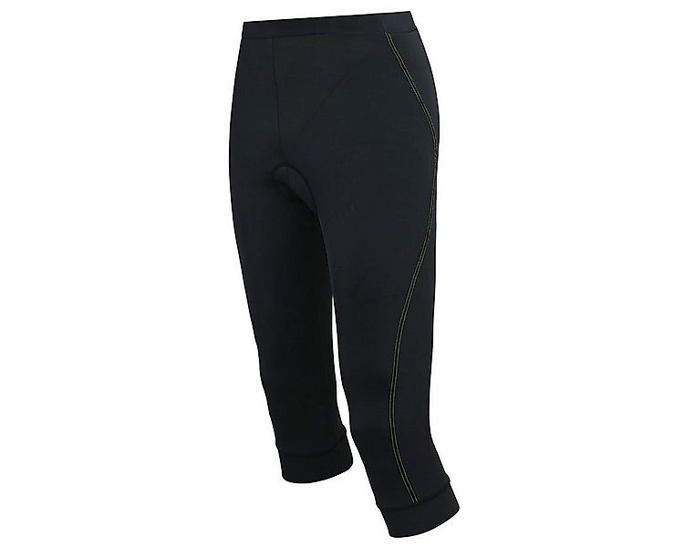 Airtracks Radlerhose Damen Fahrradhose 3/4 Lang Comfort Line (Radhose mit 3 günstig online kaufen