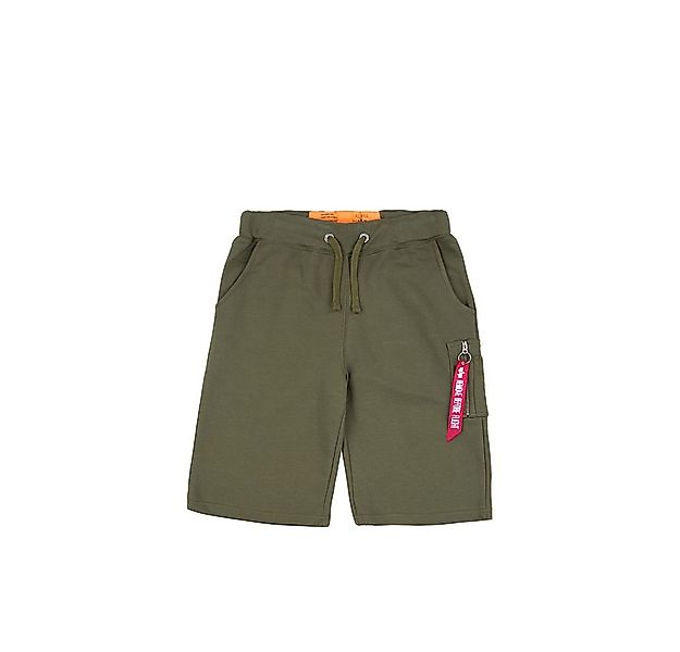 Alpha Industries Shorts Freizeithose X-Fit Cargo (Terry-Cotton) kurz grün H günstig online kaufen