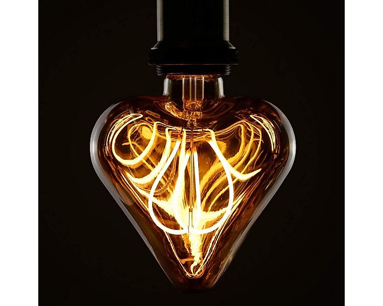 Nettlife LED-Leuchtmittel E27 3W Vintage Edison Glühlampe Herzform Dekorati günstig online kaufen