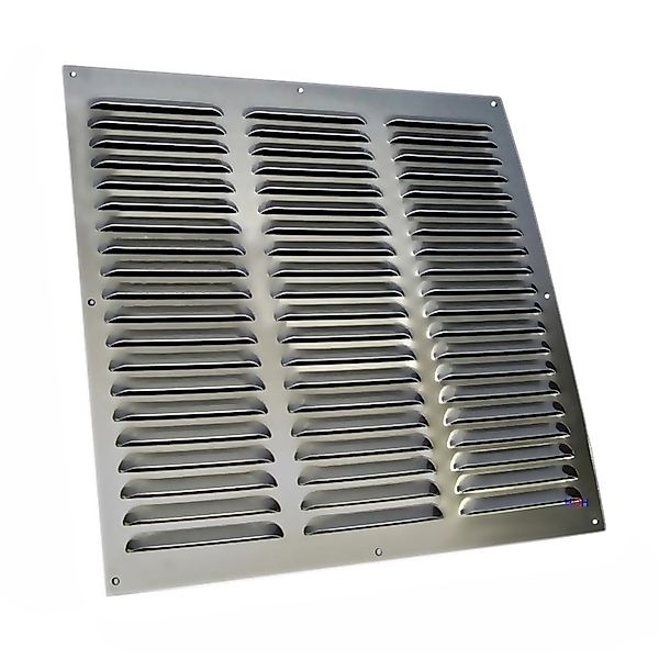 Häusler Lüftungsgitter LG-4040 A Zuluft Abluftgitter Alu F1 400 x 400mm günstig online kaufen