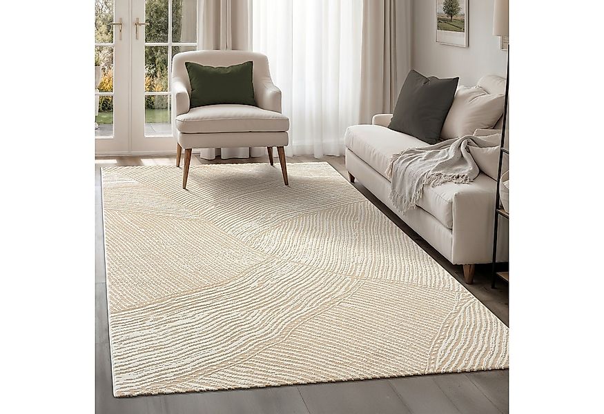 Sanat Teppich Hera 3401, rechteckig, Höhe: 11 mm, Kurzflor, modern, Wohnzim günstig online kaufen