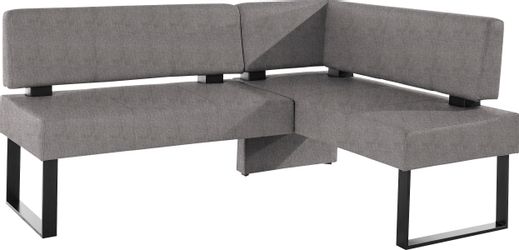 Home affaire Eckbank Oliver mit Metallgestell, günstig online kaufen