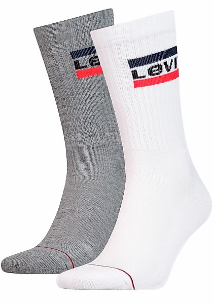 Levis Socken "LEVIS REGULAR CUT SPRTWR LOGO 2P" Packung, 2er Pack, 2 Stk. t günstig online kaufen