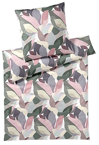 Elegante Bettwäsche "Night Garden" 2 Stk. tlg. angenehmes Hautgefühl günstig online kaufen