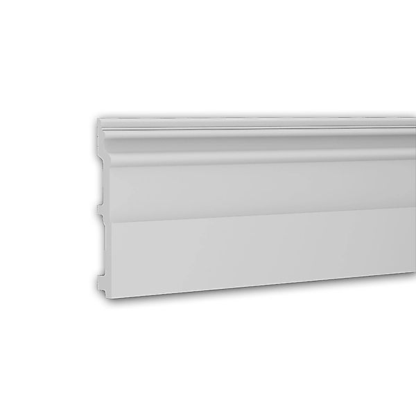 PROFHOME 653114 Sockelleiste Fußleiste Zierleiste Stuckleiste 2 m 200 cm x günstig online kaufen